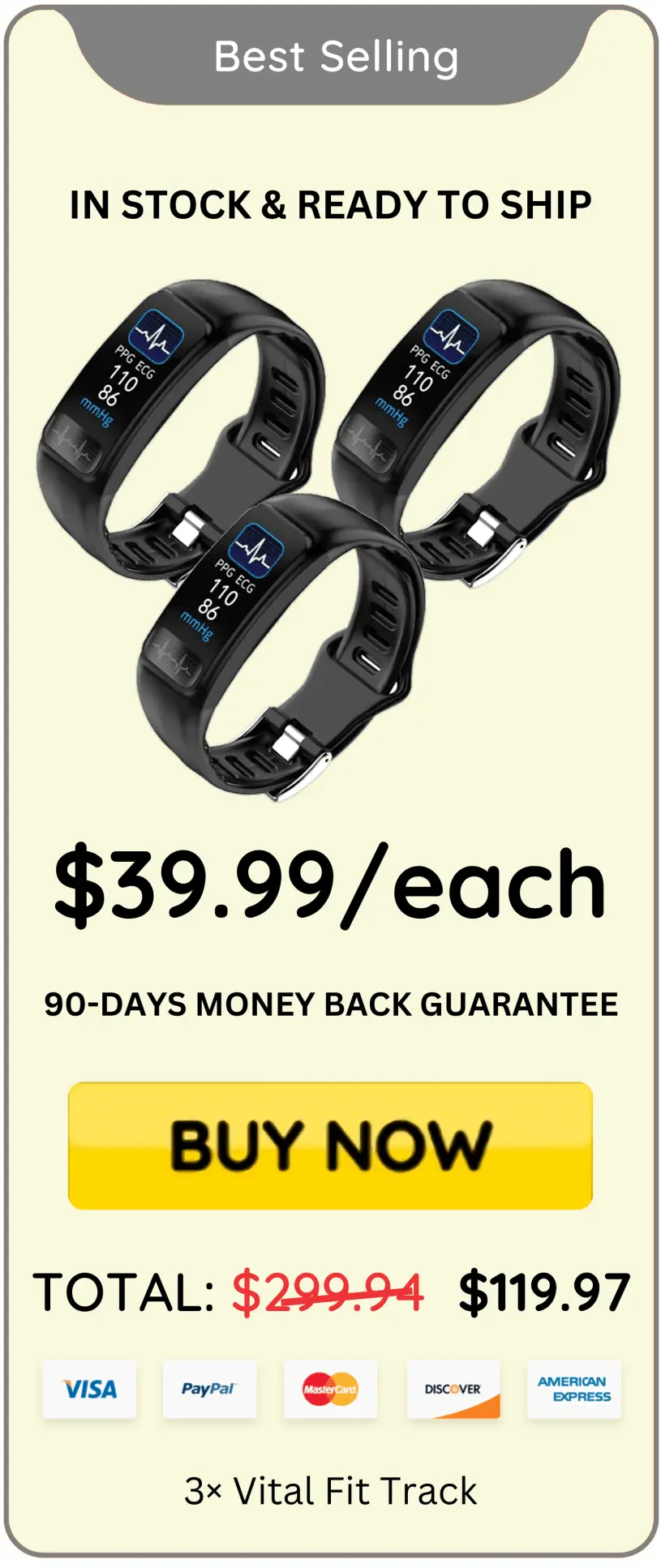 Vital Fit Track offer price 